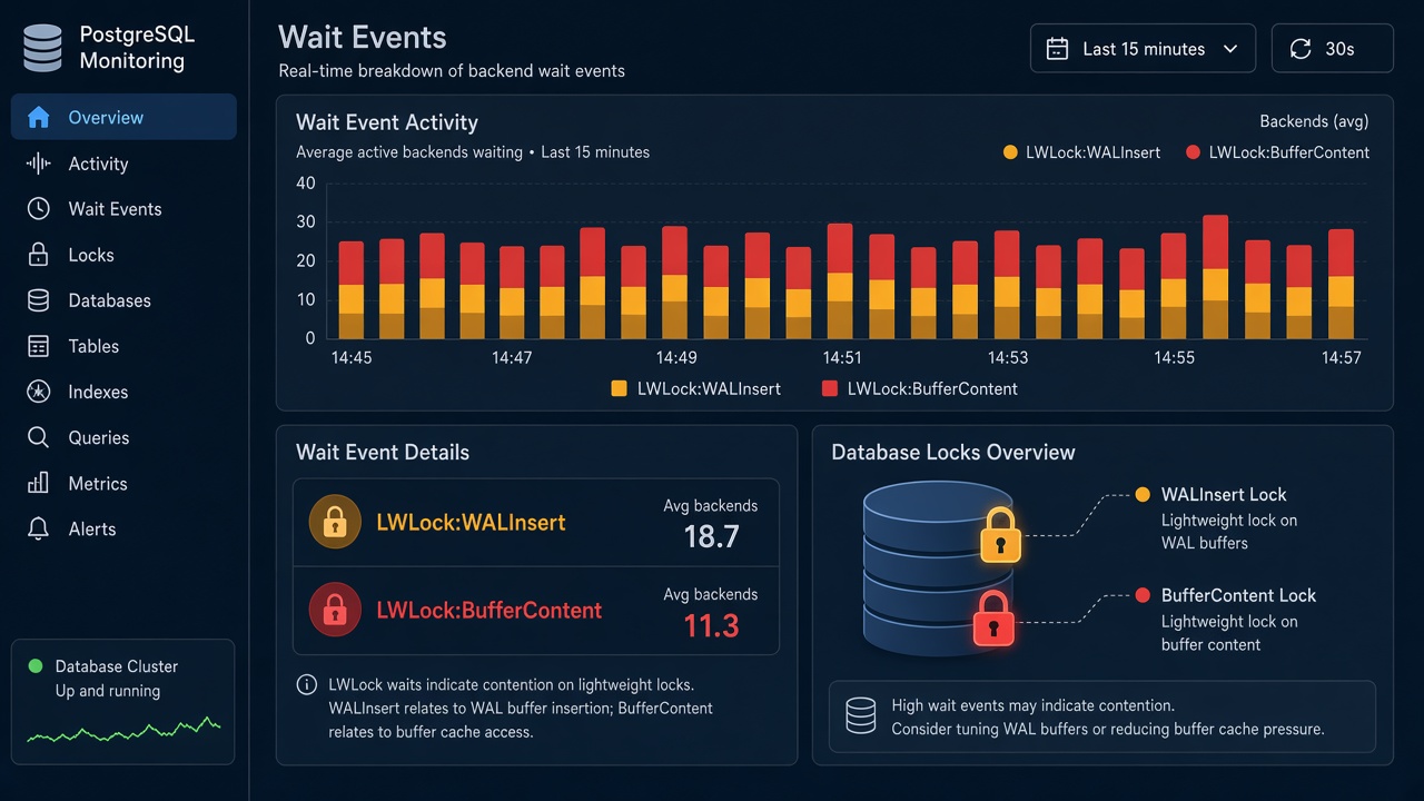 Understanding PostgreSQL LWLock Wait Events
